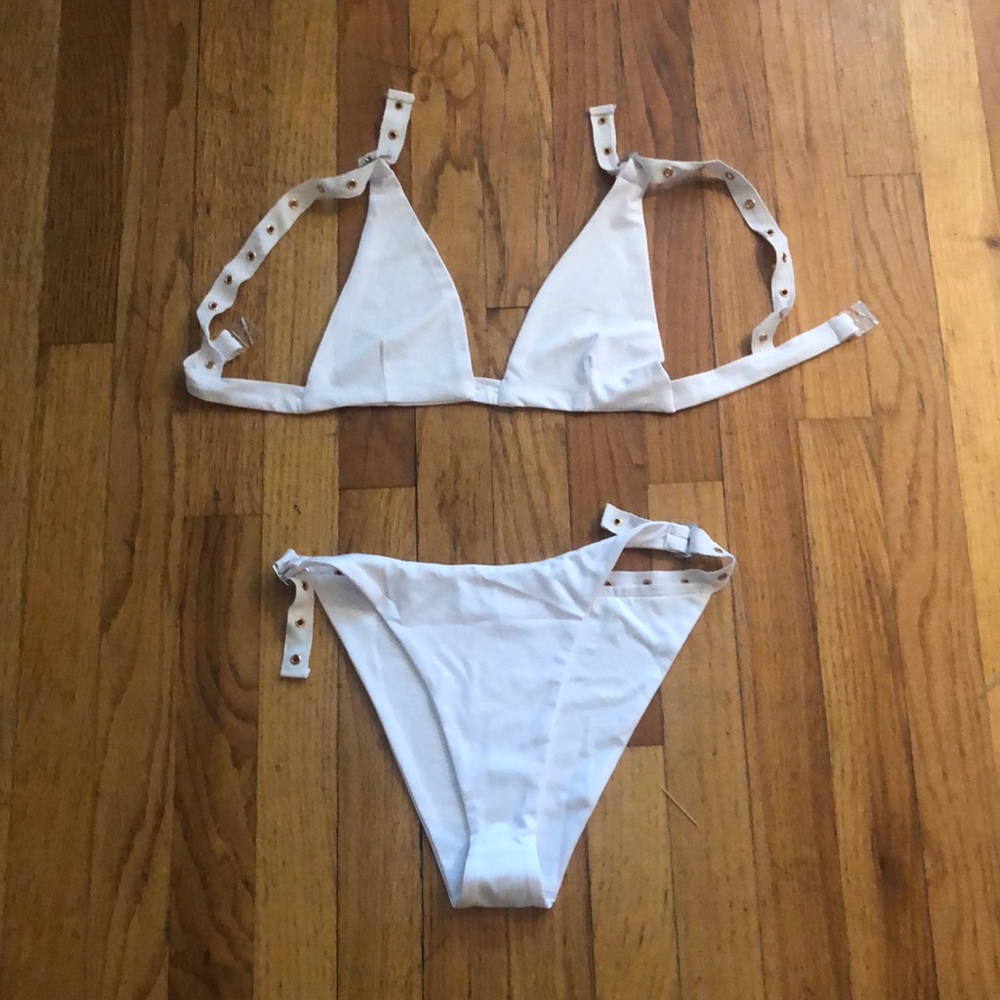 BRAND NEW WHITE BIKINI